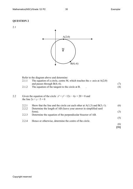 Mathematics and Mathematical Literacy - Thutong