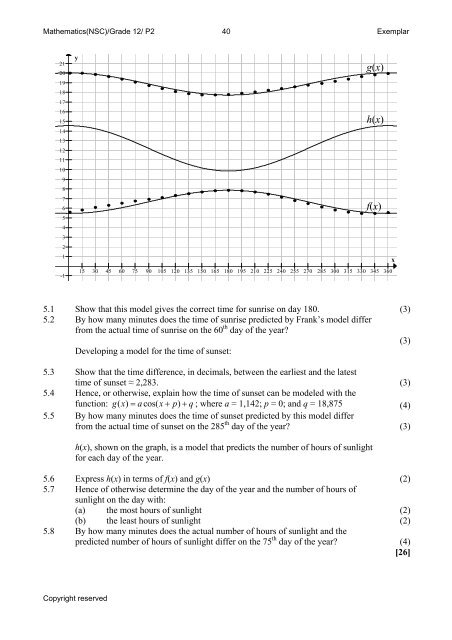 Mathematics and Mathematical Literacy - Thutong