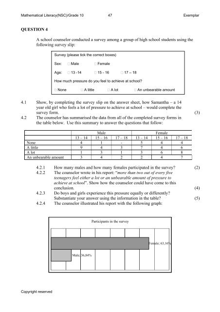 Mathematics and Mathematical Literacy - Thutong