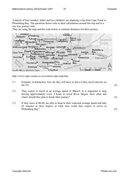 Mathematics and Mathematical Literacy - Thutong