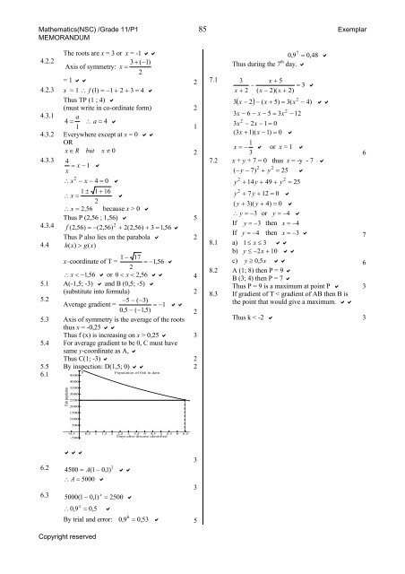 Mathematics and Mathematical Literacy - Thutong