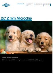 Microchip pets ING - Prionics