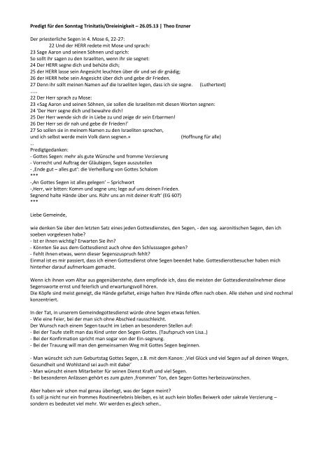 Liebe Gemeinde Jesus Lebt Kirche