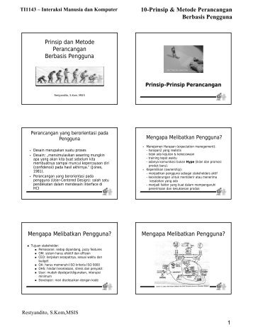 10-Prinsip & Metode Perancangan Berbasis Pengguna