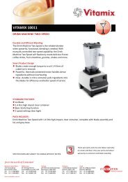 Vitamix 10011 - Comcater