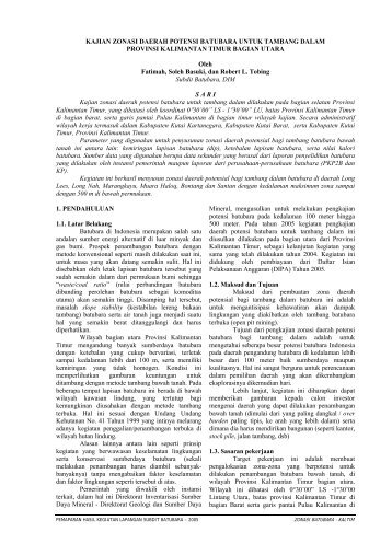 Zonasi Kaltim.pdf - Pusat Sumber Daya Geologi