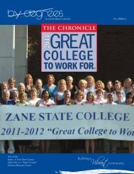 By Degrees - Zane State College