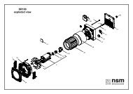 SR100 exploded view - NSM Generators