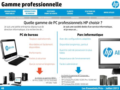 Je choisis la gamme SBSO - Techdata