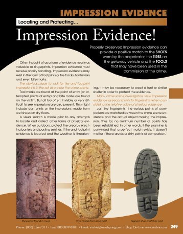 06-Impression Evidence.indd - ADON SYSTEM