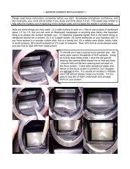 ~~MIRROR DAMPER REPLACEMENT~~ Please read these ...