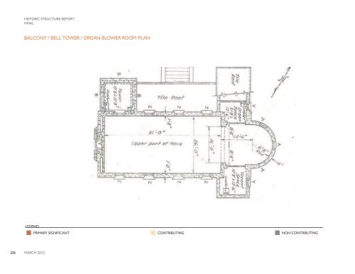 Presidio Chapel Historic Structure Report - Presidio Trust