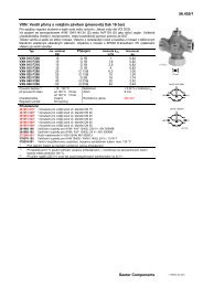 56.455/1 Sauter Components VXN: Ventil přímý s vnějším závitem ...