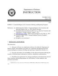 DoD Instruction 5240.6, August 7, 2004