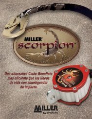 Miller Scorpion/Opciones del conector - Miller Fall Protection