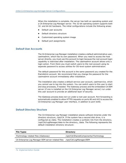 Installing CA Enterprise Log Manager - CA Technologies