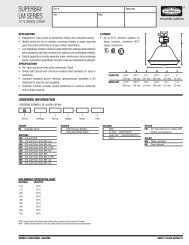 SUPERBAY LM SERIES - Hubbell Industrial Lighting