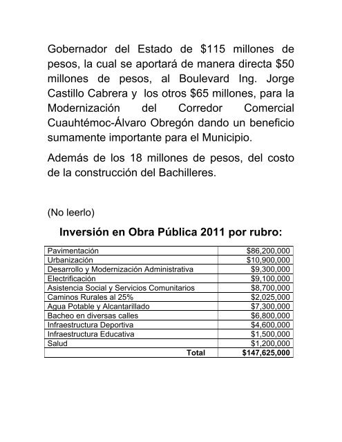 AdministraciÃ³n 2010-2013 - Municipio de Cuauhtemoc