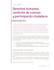 Derechos humanos, rendiciÃ³n de cuentas y participaciÃ³n ciudadana