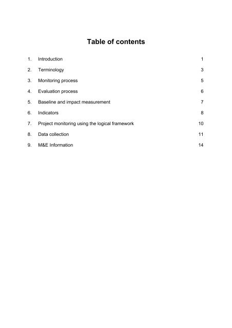 WMO Monitoring and Evaluation Guide - E-Library - WMO