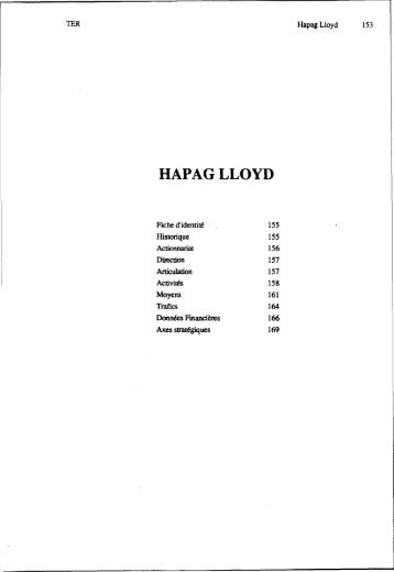 HAPAG LLOYD - Temis