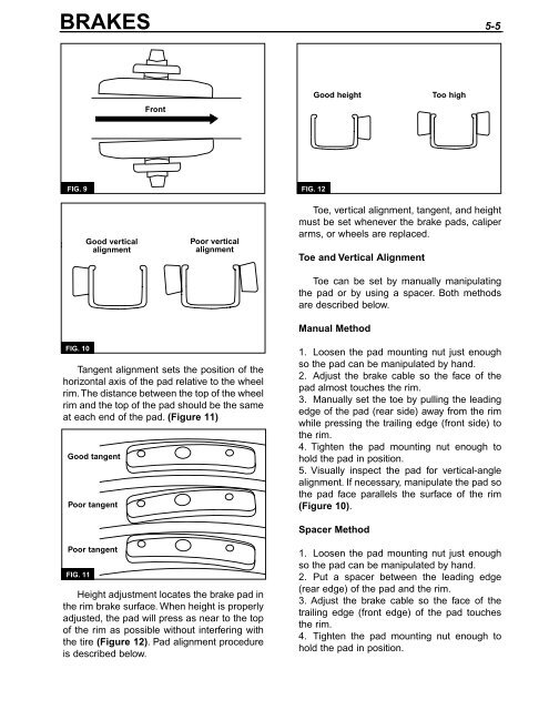 E-Bike ® Service Manual 24V MODELS - V is for Voltage