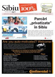 ParcÄri âprivatizateâ Ã®n Sibiu - Sibiu 100