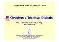 Circuitos e TÃ©cnicas Digitais - GSE - Universidade Federal de Santa ...