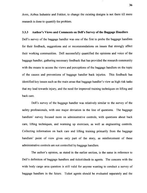 An ergonomic assessment of the airline baggage handler