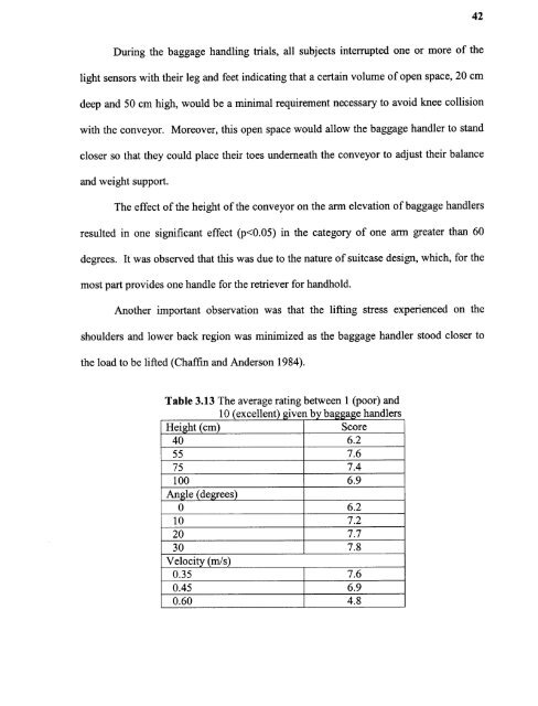 An ergonomic assessment of the airline baggage handler