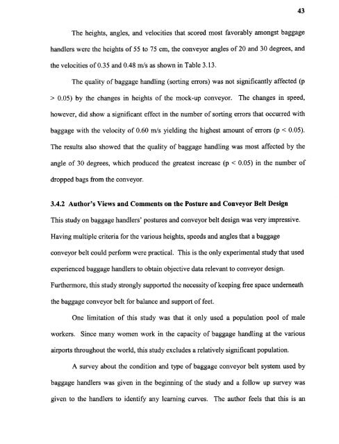 An ergonomic assessment of the airline baggage handler