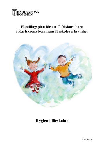 Hygien i fÃ¶rskolan, pdf, 425 kB - Karlskrona kommun