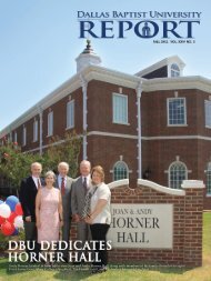Joan and Andy Horner Hall - Dallas Baptist University