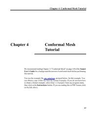 Chapter 4 Conformal Mesh Tutorial - Sonnet Software