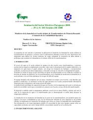 Seminario del Sector ElÃ©ctrico Paraguayo 2008 â 29 A 31 ... - Treetech