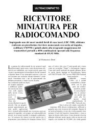 RICEVITORE MINIATURA PER RADIOCOMANDO - Futura Elettronica