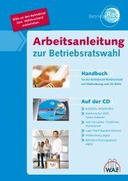 BR-Wahl Handbuch - WAF