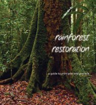 rainforest restoration - Ministry of Environment and Forests