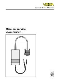 Mise en service - VEGACONNECT 2 - VEGA Grieshaber KG