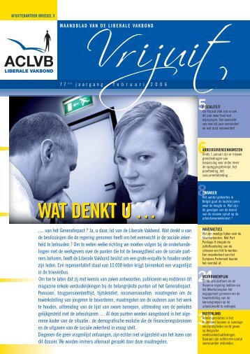 WAT DENKT U â¦ - Aclvb