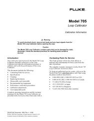 Fluke 705 - PCE Instruments
