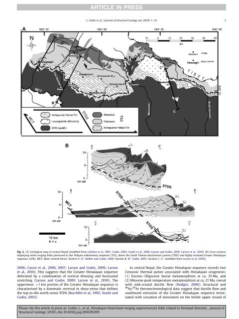 Himalayan hinterland-verging superstructure folds related to ...