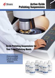 Active Oxide Polishing Suspensions - Vivid Technologies
