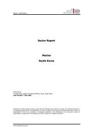 Sector Report Marine South Korea - British Marine Federation