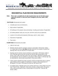 RESIDENTIAL PLAN REVIEW CHECKLIST