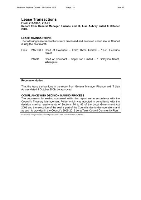 Complete agenda for October 2009 Council Meeting (pdf, 1610KB)