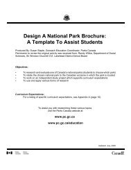 Design A National Park Brochure: A Template To Assist Students