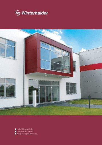 Firmenbroschüre - Winterhalder Selbstklebetechnik GmbH