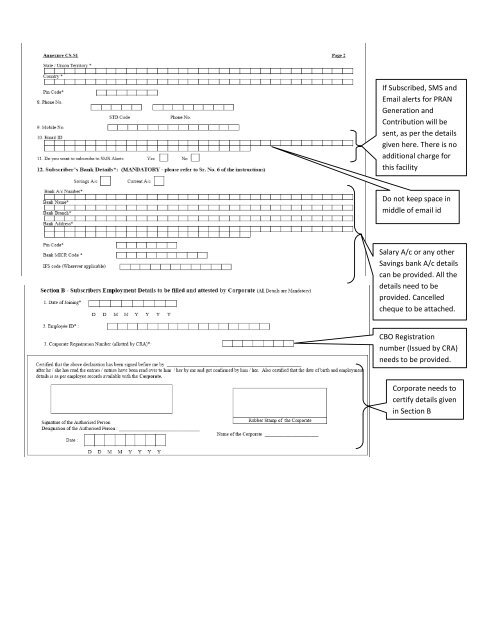 Guidelines for filling up CS-S1 Form - CRA