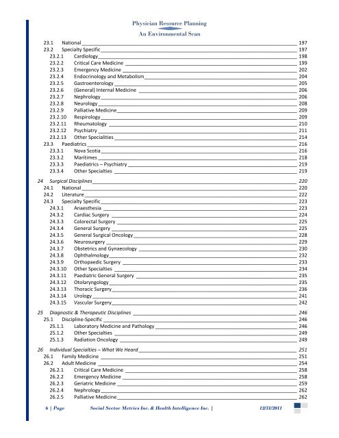 Environmental Scan - Government of Nova Scotia